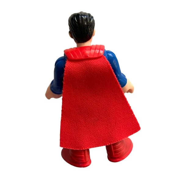 Imaginex Dc Comics Action Figure Fisher Price Super Friends Superman Replacement - Picture 2 of 4